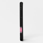 Rode Roos en Margriet Roze Gepersonaliseerde Naam Case-Mate iPhone Case (Achterkant/links)