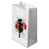 Rode Roos en Mode Klein Cadeauzakje (Voorkant Gekanteld)
