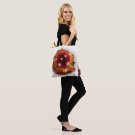 Rode Roos en Oranje en Gele Rozen Tote Bag