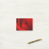 Rode Roos Foto Post-it® Notes (Op bureau)