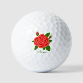 Rode Roos Golfballen