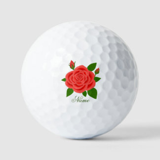Rode Roos Golfballen