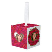 Rode Roos Hart Romantische Bloemstuk Aangepaste Te Decoratie (Voorkant hoekig)