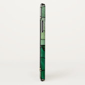 Rode roos in glas-in-lood Case-Mate iPhone case (Achterkant / rechts)