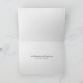 Rode roos in het water druppelt sympathie kaart (Binnen)