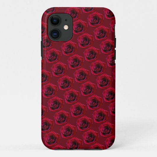Rode Roos iPhone 5 Hoesje Klassieke Roos iPhone Ho (Achterkant)