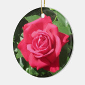 Rode Roos Keramisch Ornament (Links)