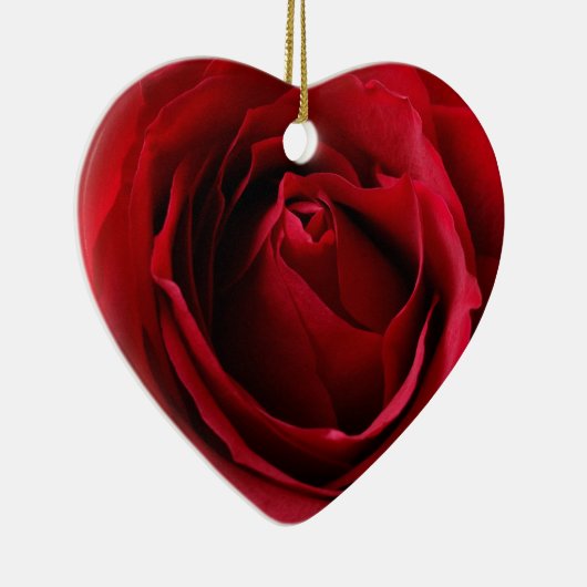 rode roos keramisch ornament (Rechts)