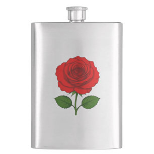 Rode Roos Klassieke Fles Flacon