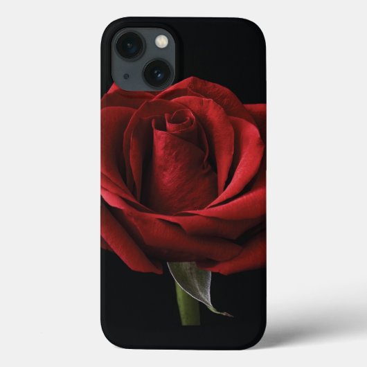 Rode roos kussensloop Case-Mate iPhone case (Achterkant)