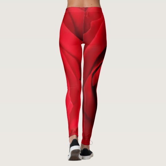 Rode Roos Leggings (Achterkant)