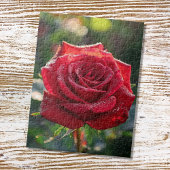 Rode roos legpuzzel
