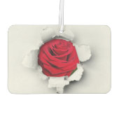 Rode roos luchtverfrisser (Achterkant)