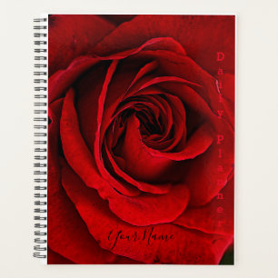 Rode Roos met foto's - Dagelijkse planner- HAMbWG Planner