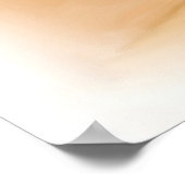 Rode Roos Met Frost Oil Painting Digitale Kunst Poster (Hoek)