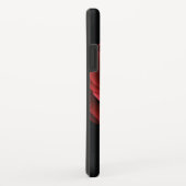 Rode roos met kussen Case-Mate iPhone case (Achterkant/rechts)