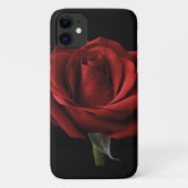Rode roos met kussen Case-Mate iPhone case (Achterkant)