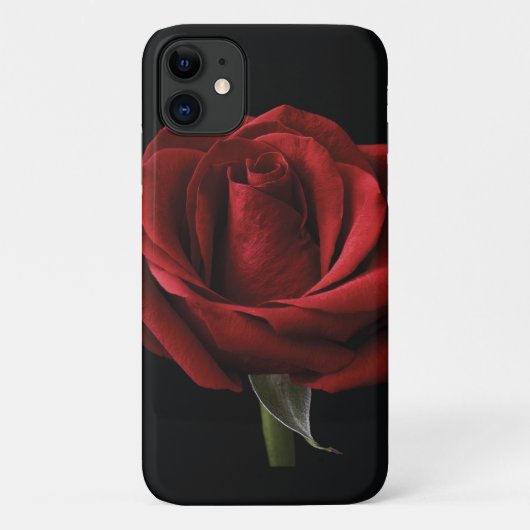 Rode roos met kussen Case-Mate iPhone case (Achterkant)
