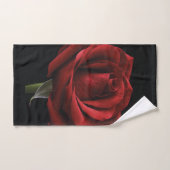 Rode roos met kussen handdoek (Handdoek)