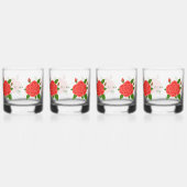 Rode Roos Moederdag Whisky Glazen (Links)