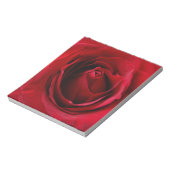 rode roos notitieblok (Linkerzijde)