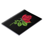 Rode roos notitieboek (Linkerzijde)