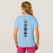 Rode Roos op Open Boek T-shirt | Romantische Bloem (Achterkant volledig)
