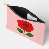 Rode Roos Portemonnee Etui (Open)