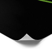 Rode roos poster (Hoek)