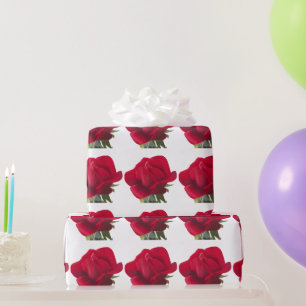 Rode roos - Red rose Cadeaupapier