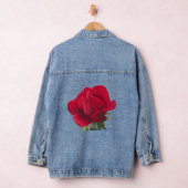 Rode roos - Red rose Denim Jacket (Hangar)