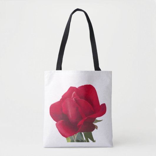 Rode roos - Red rose Tote Bag (Voorkant)
