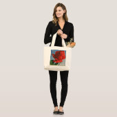  Rode Roos Roos Roos ZZwitserland Grote Tote Bag (Voorkant (model))