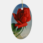  Rode Roos Roos Roos ZZwitserland Keramisch Ornament (Rechts)