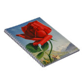  Rode Roos Roos Roos ZZwitserland Notitieboek (Rechterzijde)