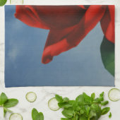 Rode Roos Roos Roos ZZwitserland Theedoek (Gevouwen)