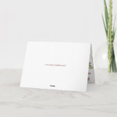 Rode roos save the date huwelijksaankondiging aankondiging (Achterkant)