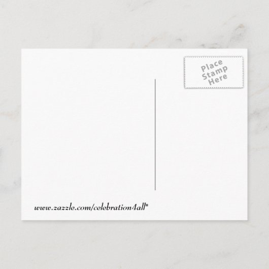 Rode Roos Sla de Dag Reddings Postkaart Aankondigingskaart (Achterkant)