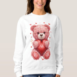 “Rode Roos Teddybeer – Cute Valentijnsdag Cadeau v Trui