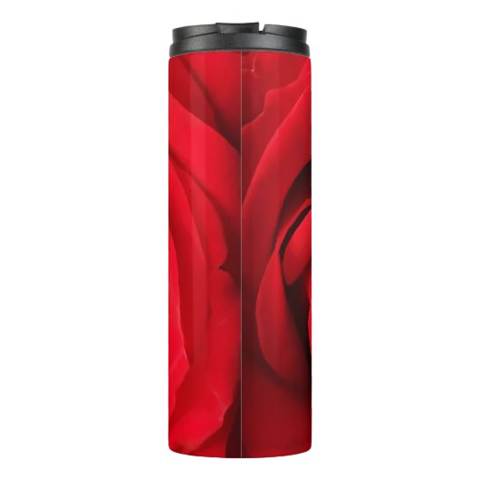 Rode Roos Thermosbeker (Achterkant)