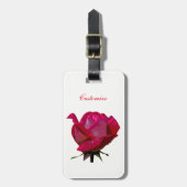 rode roos Thunder_Cove elke kleur Bagagelabel (Voorkant verticaal)