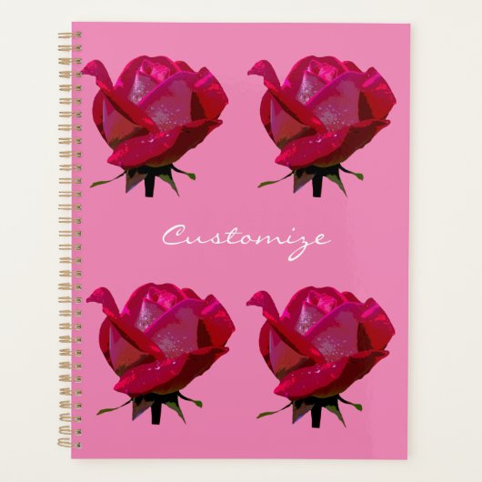 rode roos Thunder_Cove Planner (Voorkant)