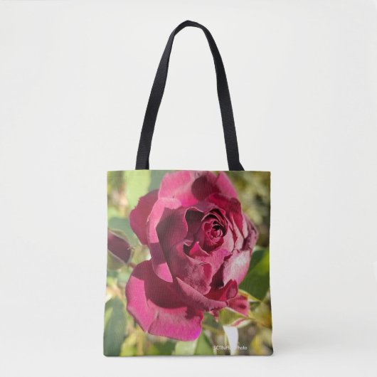 Rode Roos  Tote Bag (Voorkant)