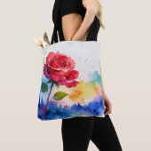 RODE ROOS TOTE BAG (Dichtbij)