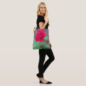 Rode Roos Tote Bag (Op model)
