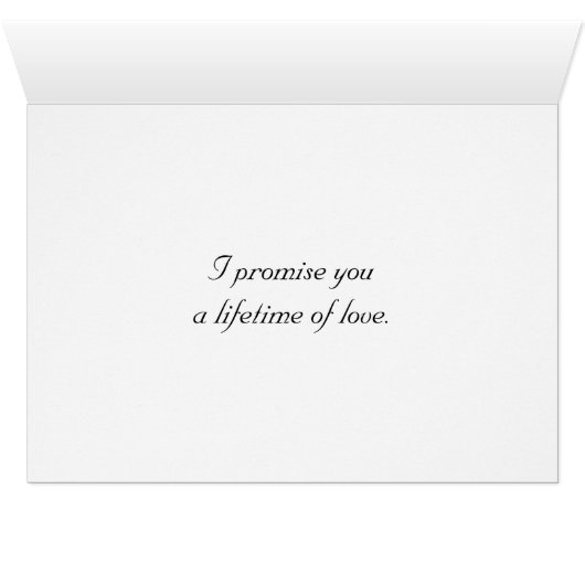 Rode Roos trouwdag (Binenzijde Horizontaal (Onderkant))