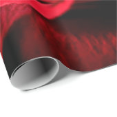 Rode roos valentine day closeup macrodesign, roman cadeaupapier (Rol Hoek)