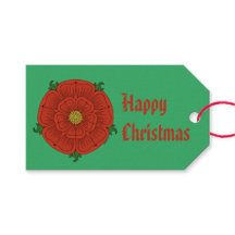 Rode Roos van Lancaster Gift Labels