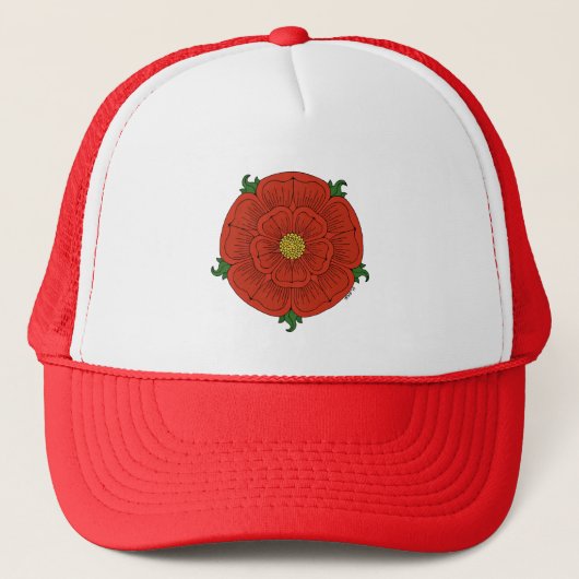 Rode Roos van Lancaster Trucker Pet (Voorkant)