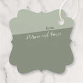 Rode roos voor mama Happy Moederdag CC1103 Bedankjes Labels (Achterkant)